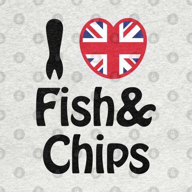 I Heart [Love] Fish & Chips by tinybiscuits